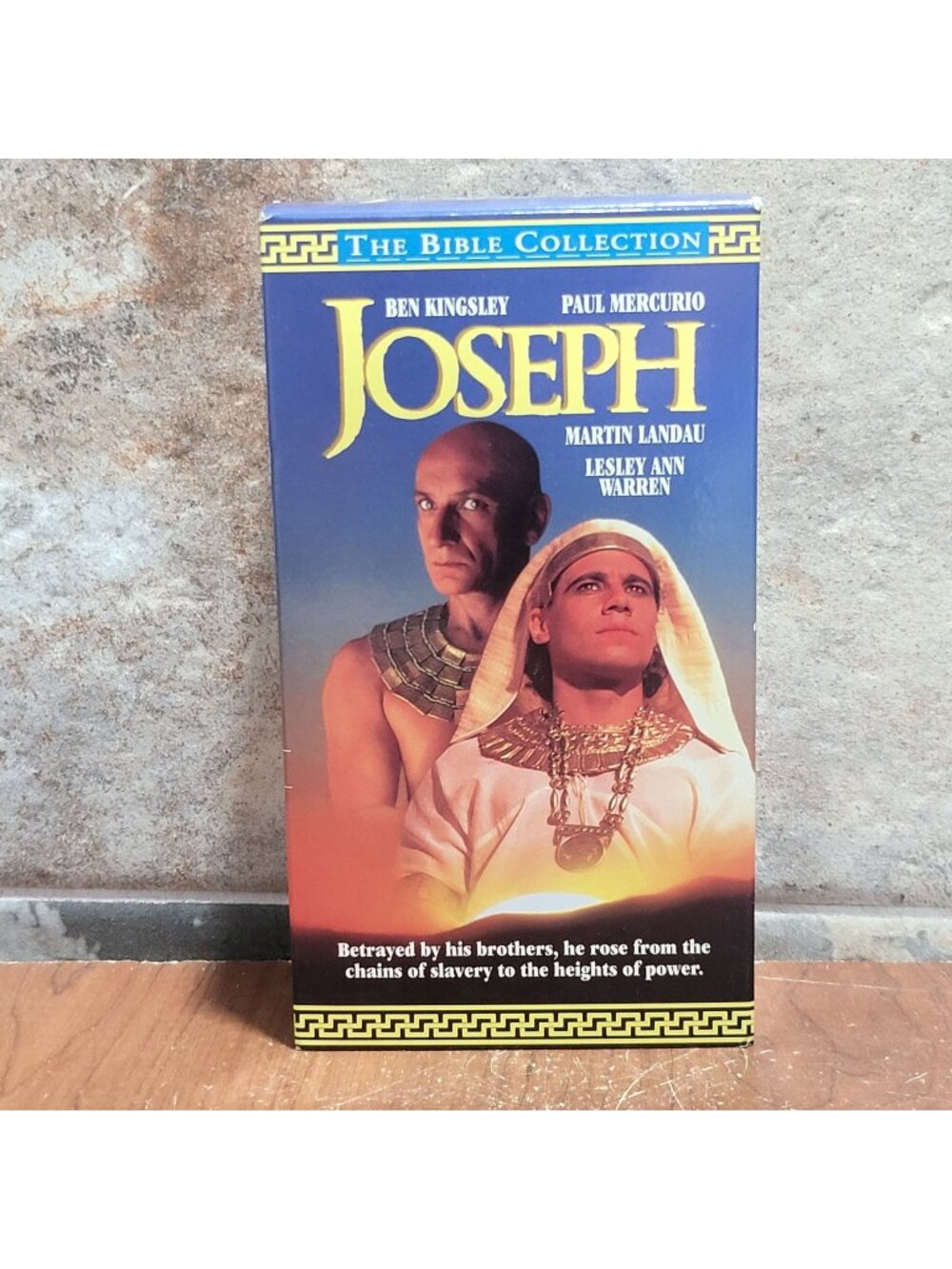 Vintage Joseph 2 Tape VHS Set The Bible Collection Ben Kingsley Paul Mercurio 19